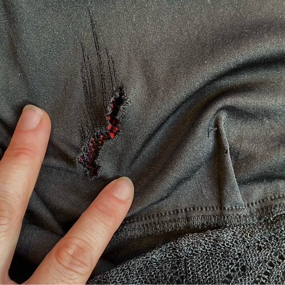 Vintage Y2K Daniel Laurent Witchy Gothic 20’s Flapper Dress w Stevie Nicks Vibes - Picture 13 of 15